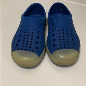 Toddler Native shoes.